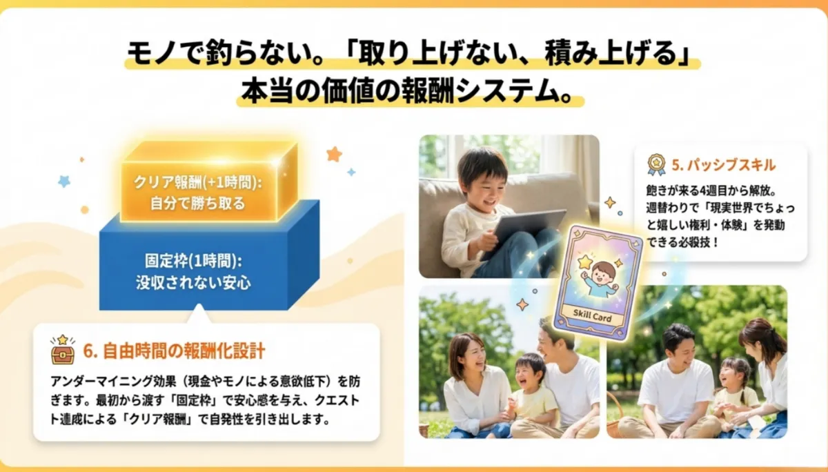 モノで釣らない。取り上げない、積み上げる。本当の価値の報酬システム